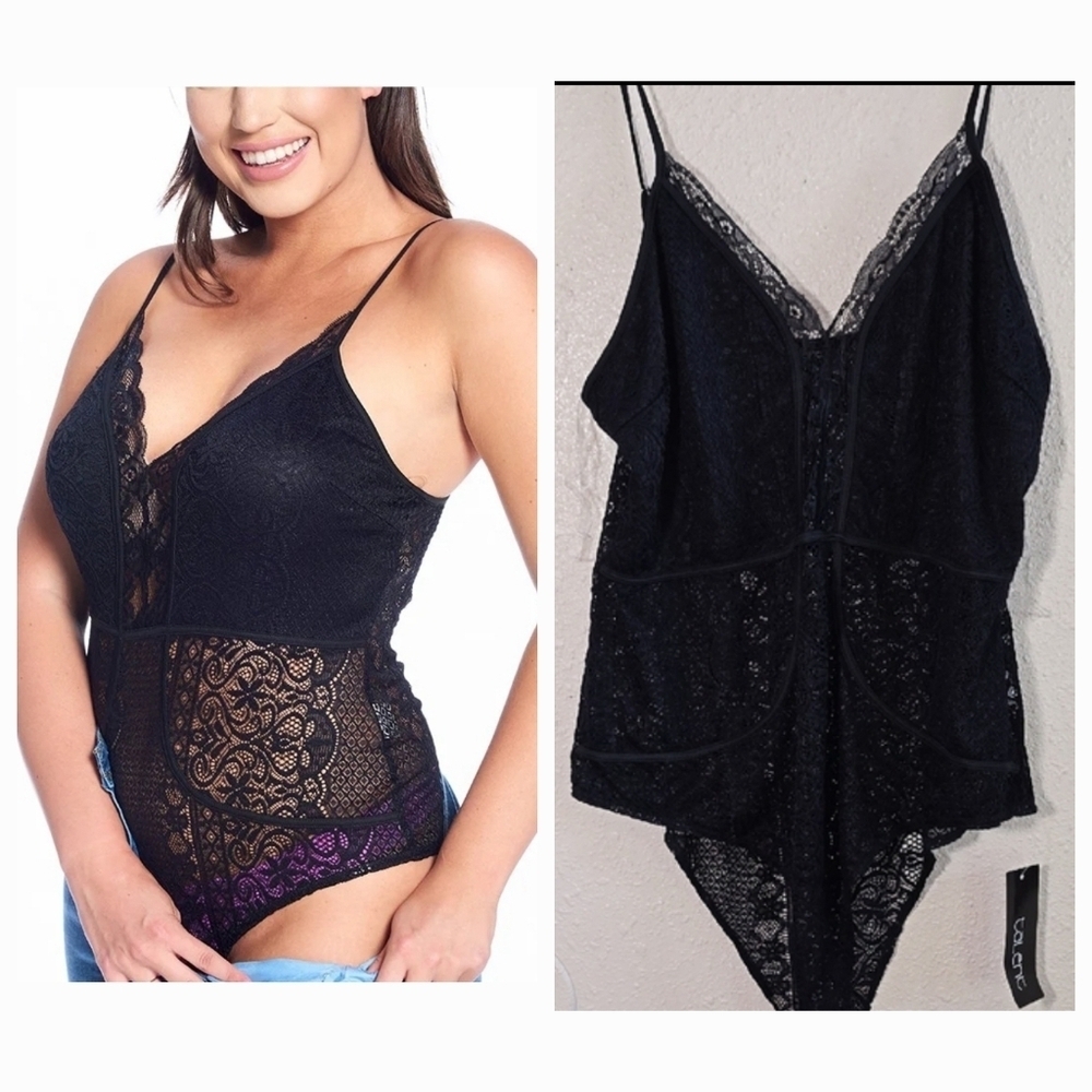 Talent Black Lace Bodysuit